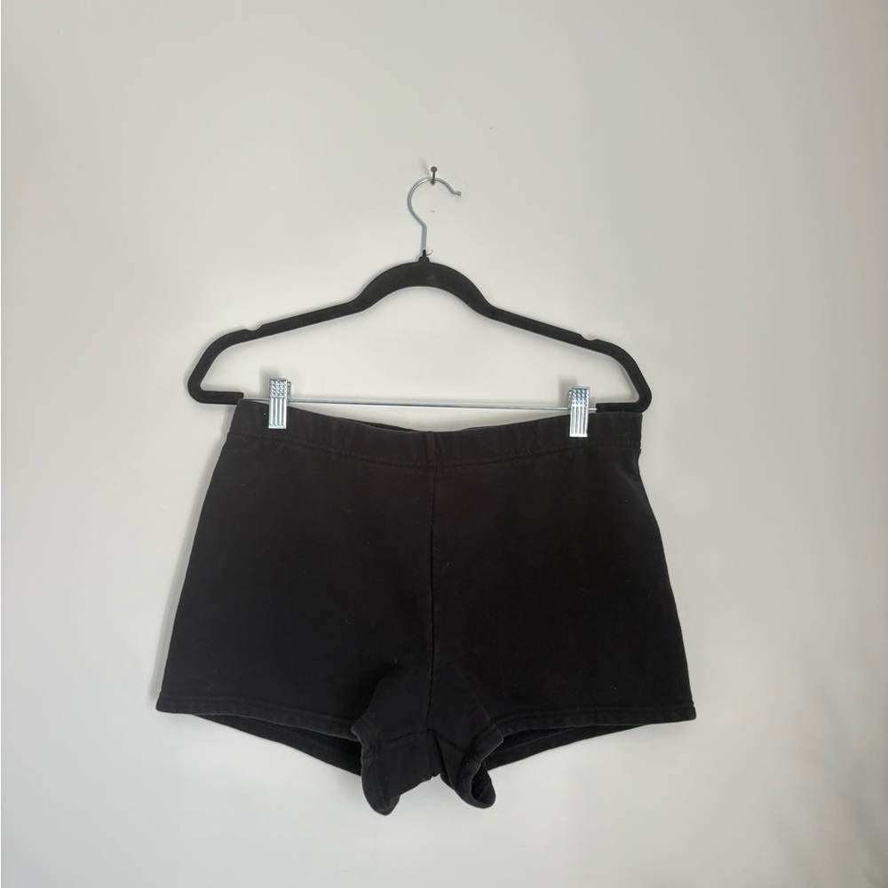TNA Cozy Fleece Micro Short - Size Medium - Black - Picture 2 of 5